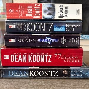 Set of 5 Dean Koontz Paperback Books